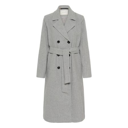 Kaffe Kaffe Tussenmantel Fanny grijs