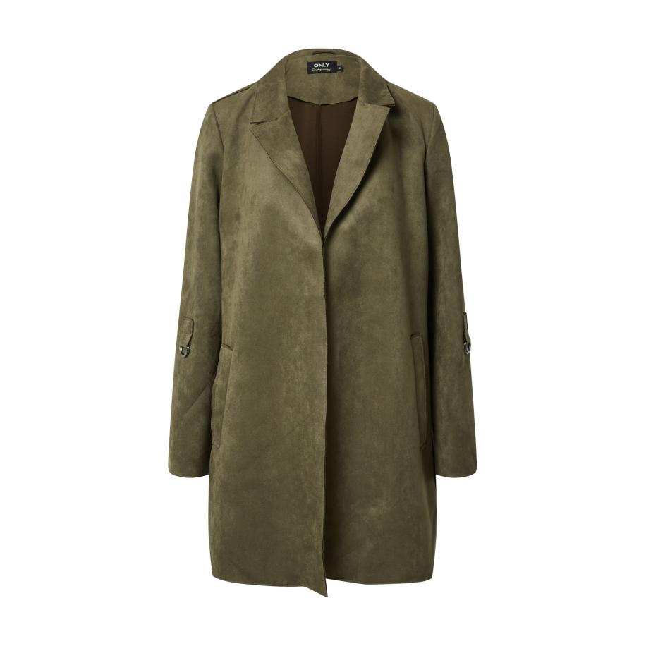 Only ONLY Tussenmantel Joline olijfgroen -