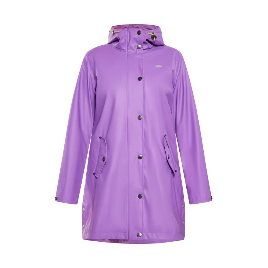 Schmuddelwedda Schmuddelwedda Functionele mantel lila / zilver -