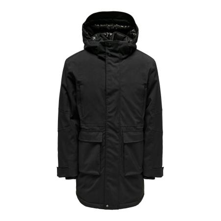 Only & Sons Only & Sons Winterparka ONSPrime zwart