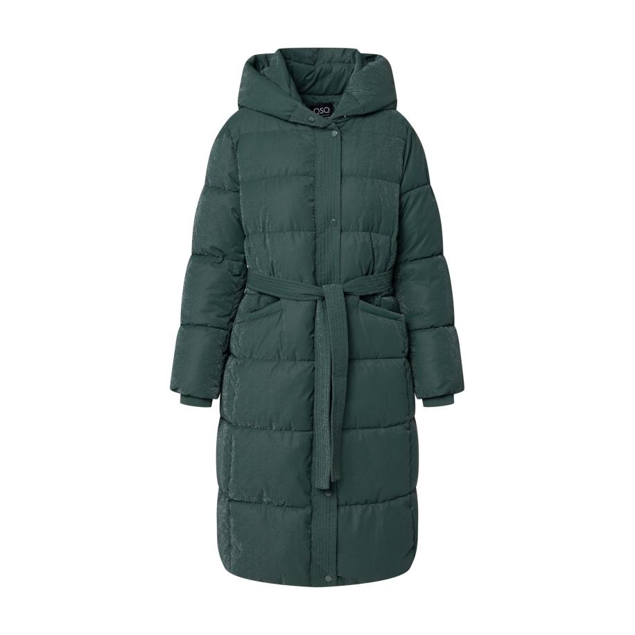 Quiosque Quiosque Wintermantel donkergroen -