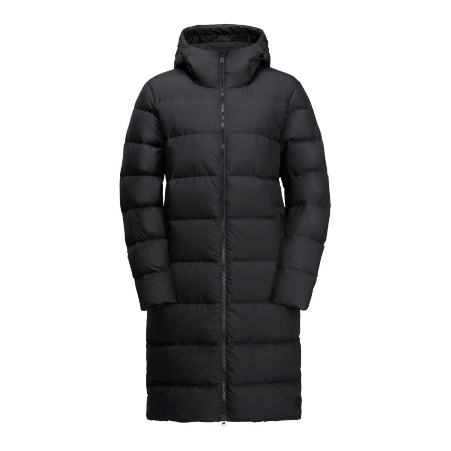 Jack Wolfskin JACK WOLFSKIN Outdoormantel Frozen Palace zwart -