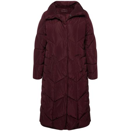 Ulla Popken Ulla Popken Tussenmantel donkerbruin