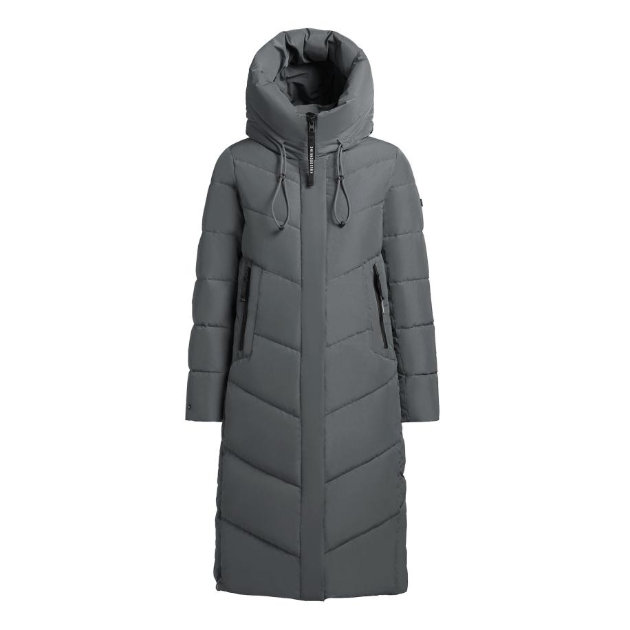 Khujo khujo Wintermantel Trudie grijs -