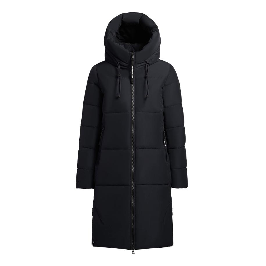 Khujo khujo Wintermantel Jasmine donkerblauw -