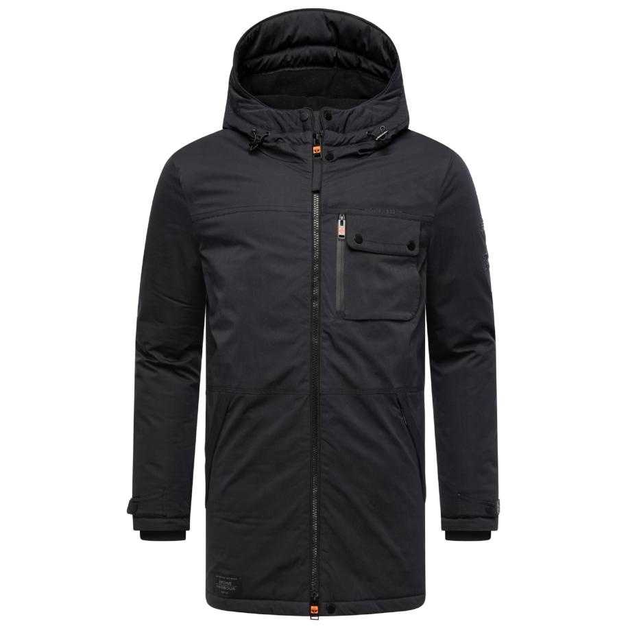 STONE HARBOUR STONE HARBOUR Winterjas Fintaan XX zwart -