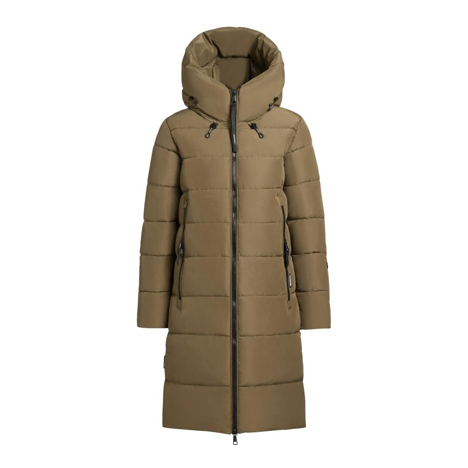 Khujo khujo Wintermantel Jilias5-YM olijfgroen -