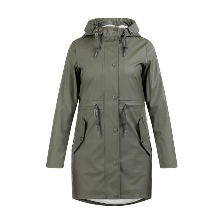 Usha Usha Functionele mantel olijfgroen