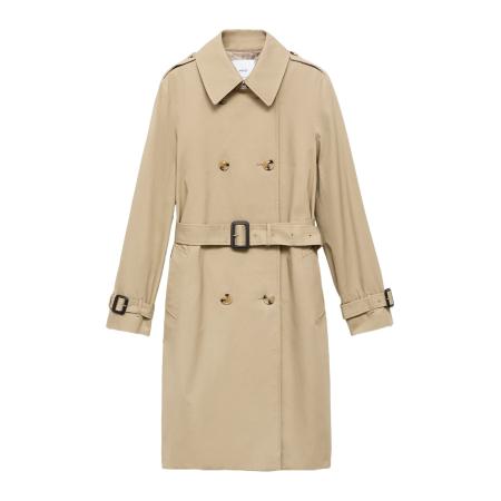 Mango MANGO Tussenmantel POLANA sand