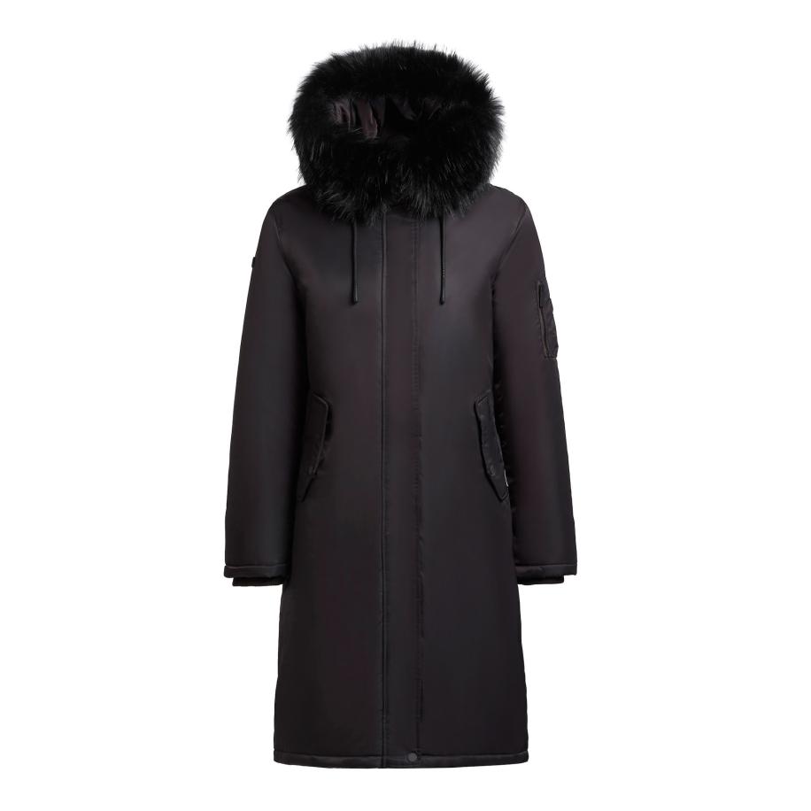 Khujo khujo Wintermantel Jilla donkerlila -