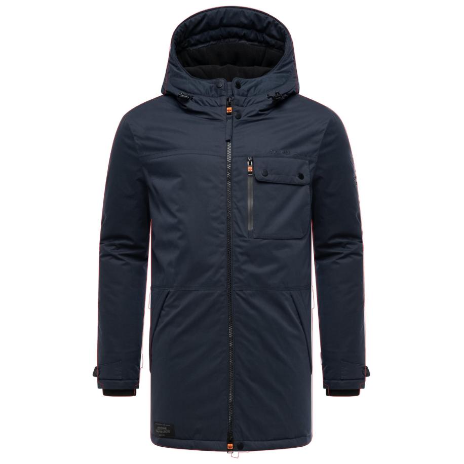 STONE HARBOUR STONE HARBOUR Winterjas Fintaan navy -