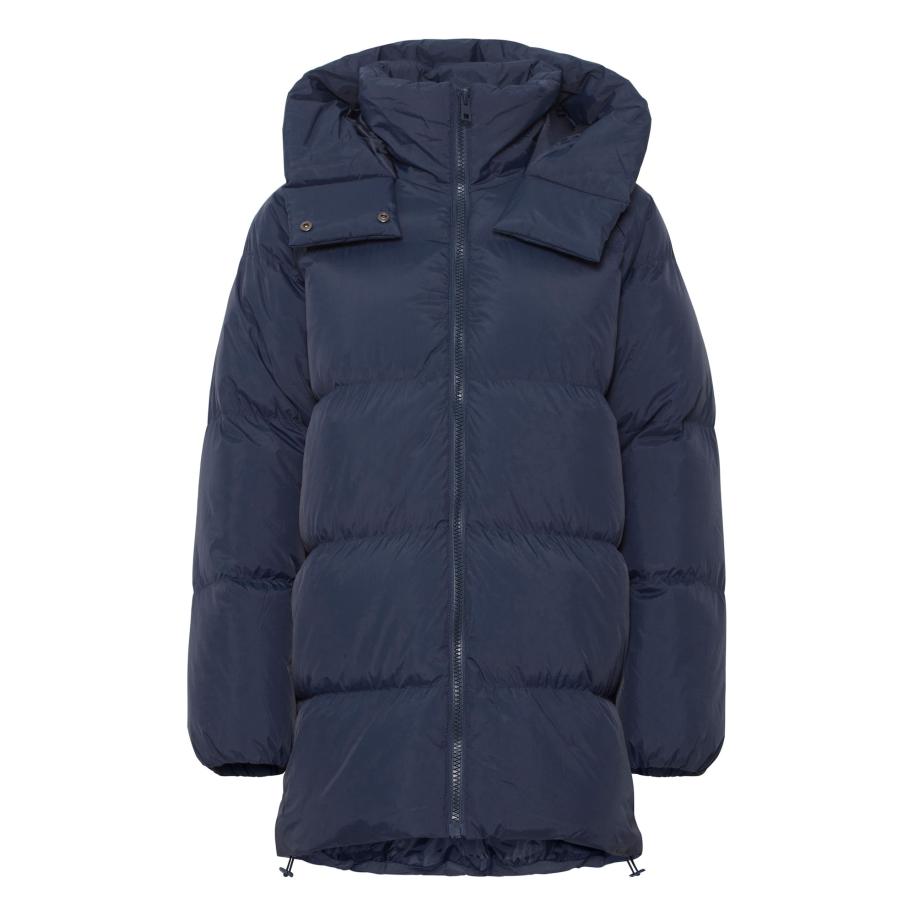Oxmo Oxmo Wintermantel Ellie donkerblauw -