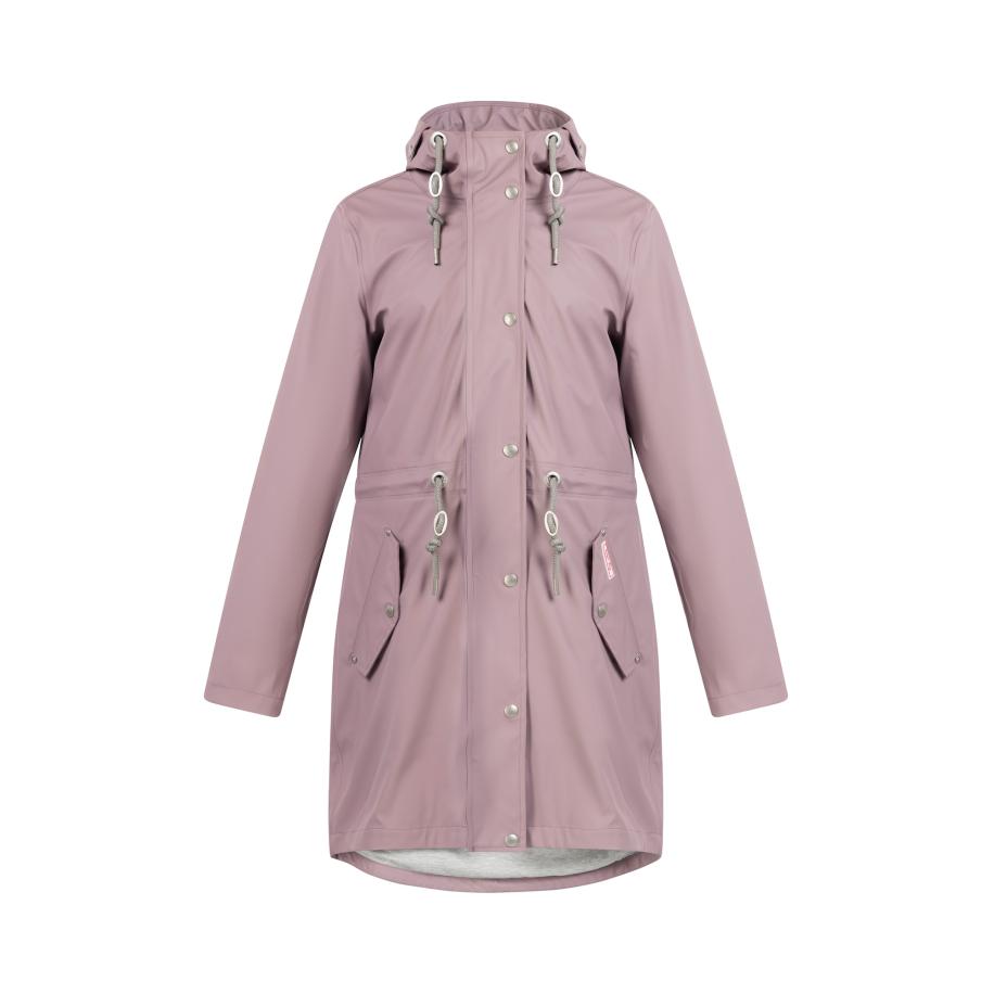 MYMO MYMO Functionele mantel zilvergrijs / lavendel -