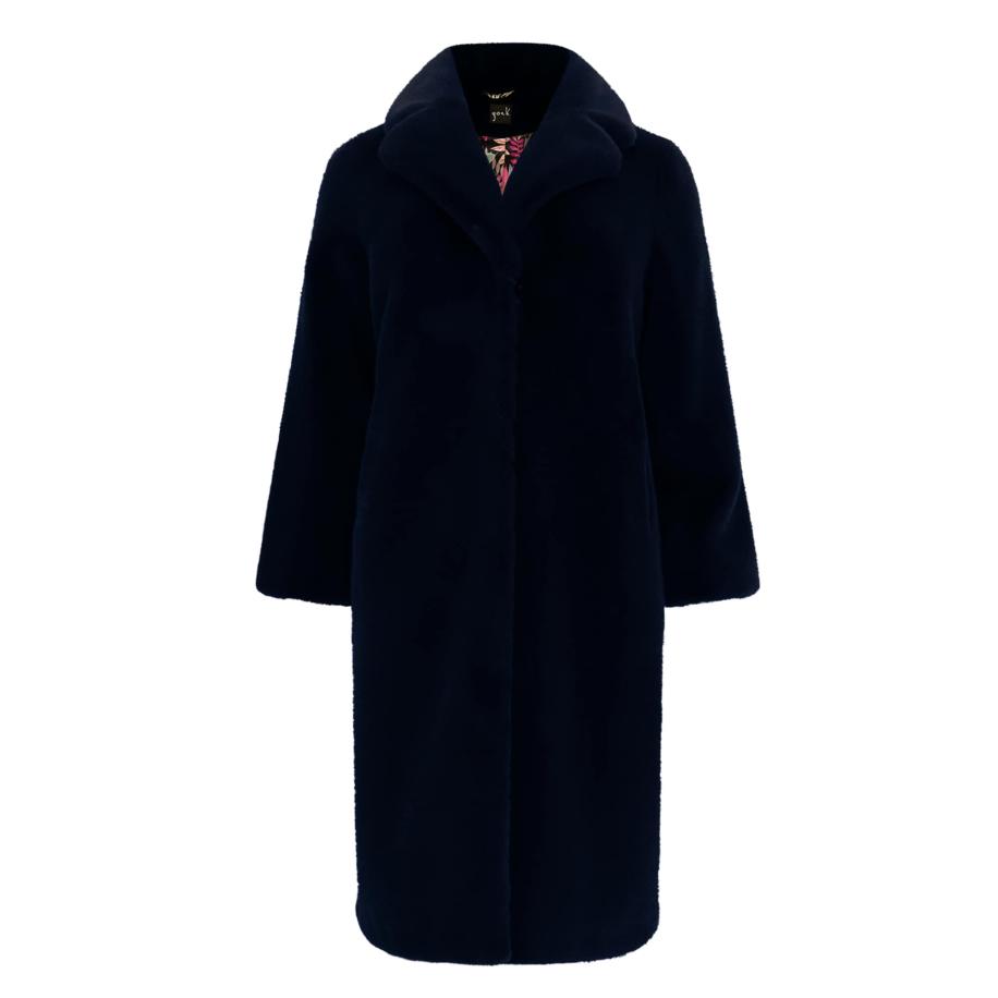Yoek YOEK Tussenmantel nachtblauw -