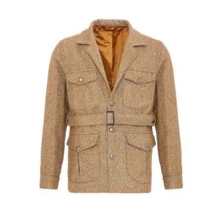 Antioch Antioch Tussenjas camel / zwart