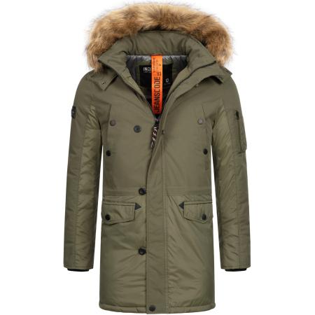INDICODE JEANS INDICODE JEANS Winterparka Jarl kaki