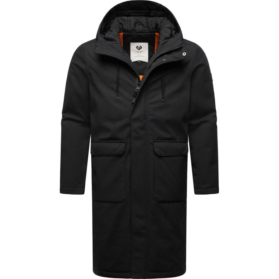 Ragwear Ragwear Winterjas Mr Them zwart -