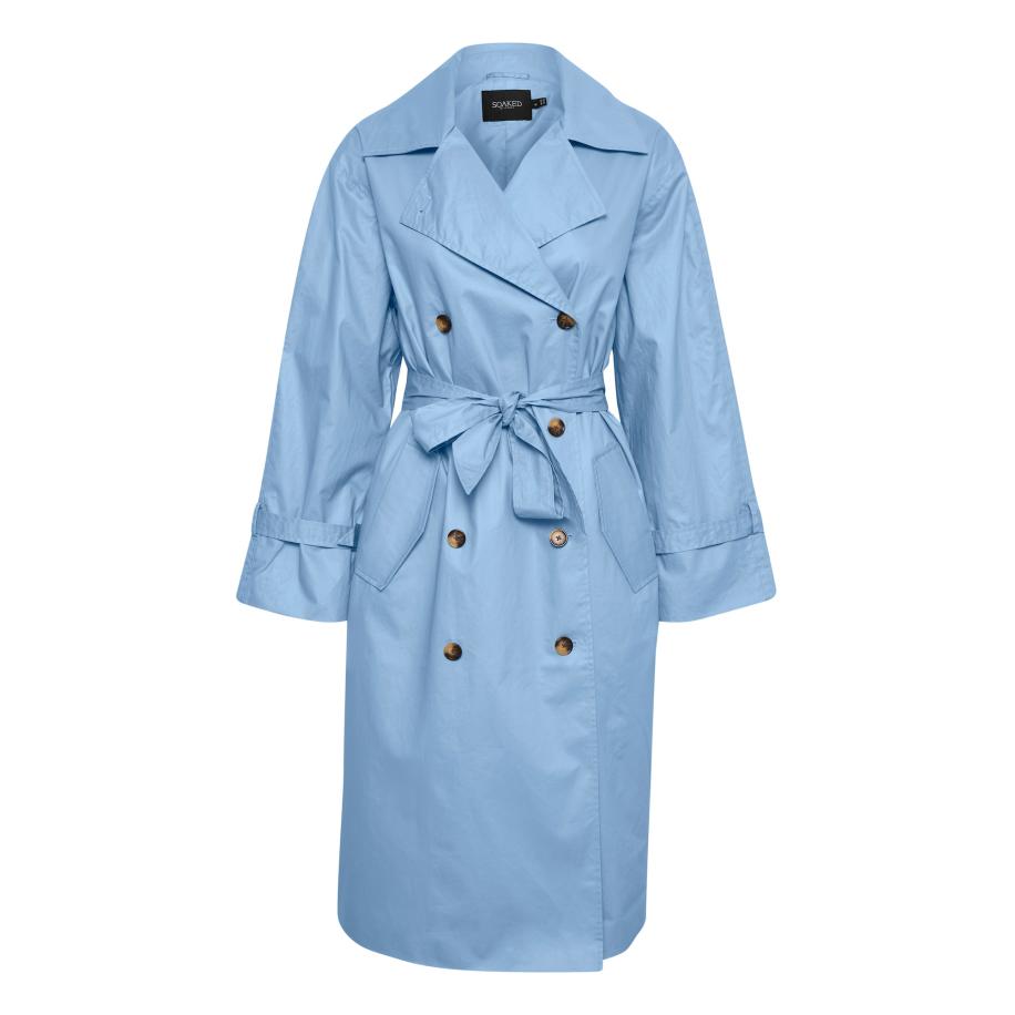 Soaked in Luxury SOAKED IN LUXURY Tussenmantel lichtblauw -