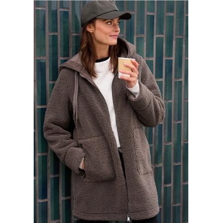 CECIL Teddyjas met capuchon