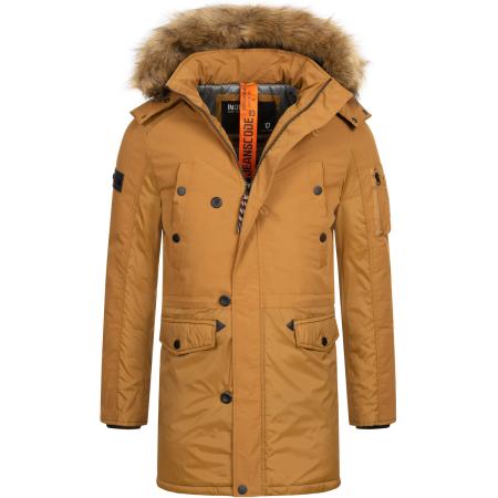 INDICODE JEANS INDICODE JEANS Winterparka Jarl bruin