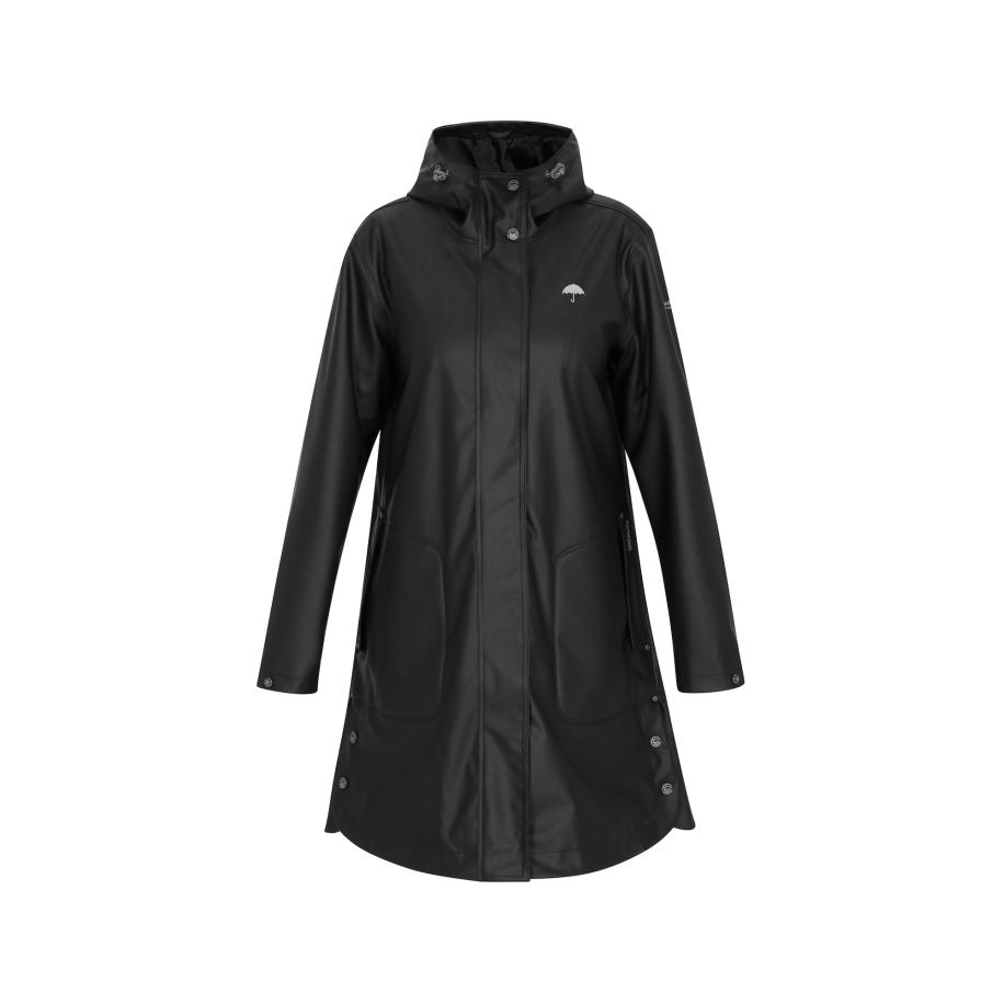 Schmuddelwedda Schmuddelwedda Functionele mantel zwart -