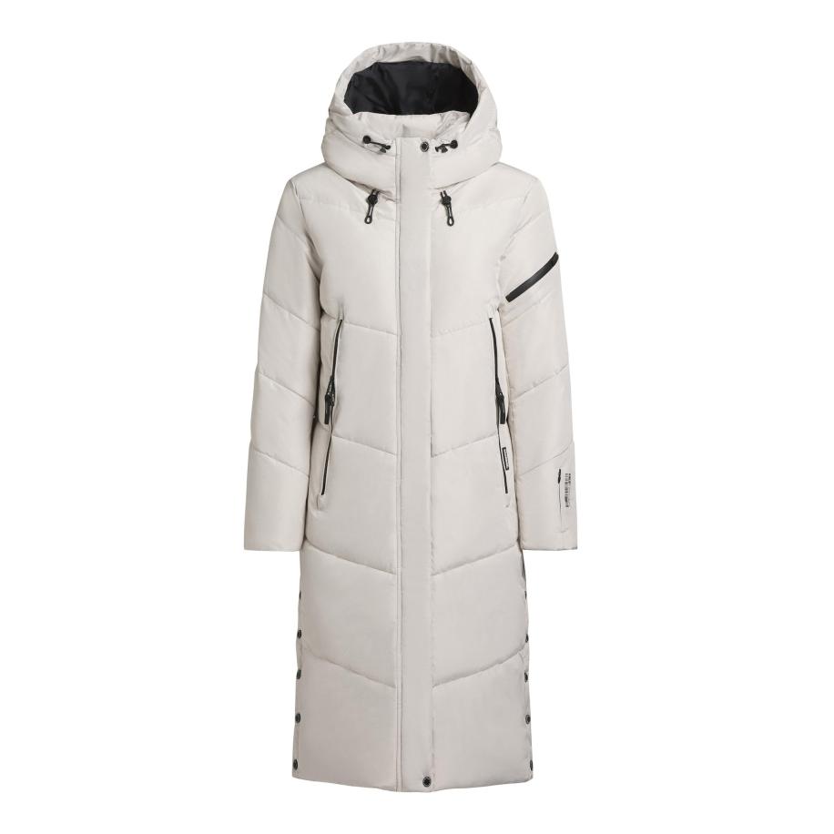 Khujo khujo Wintermantel Sonje6-YM wit -