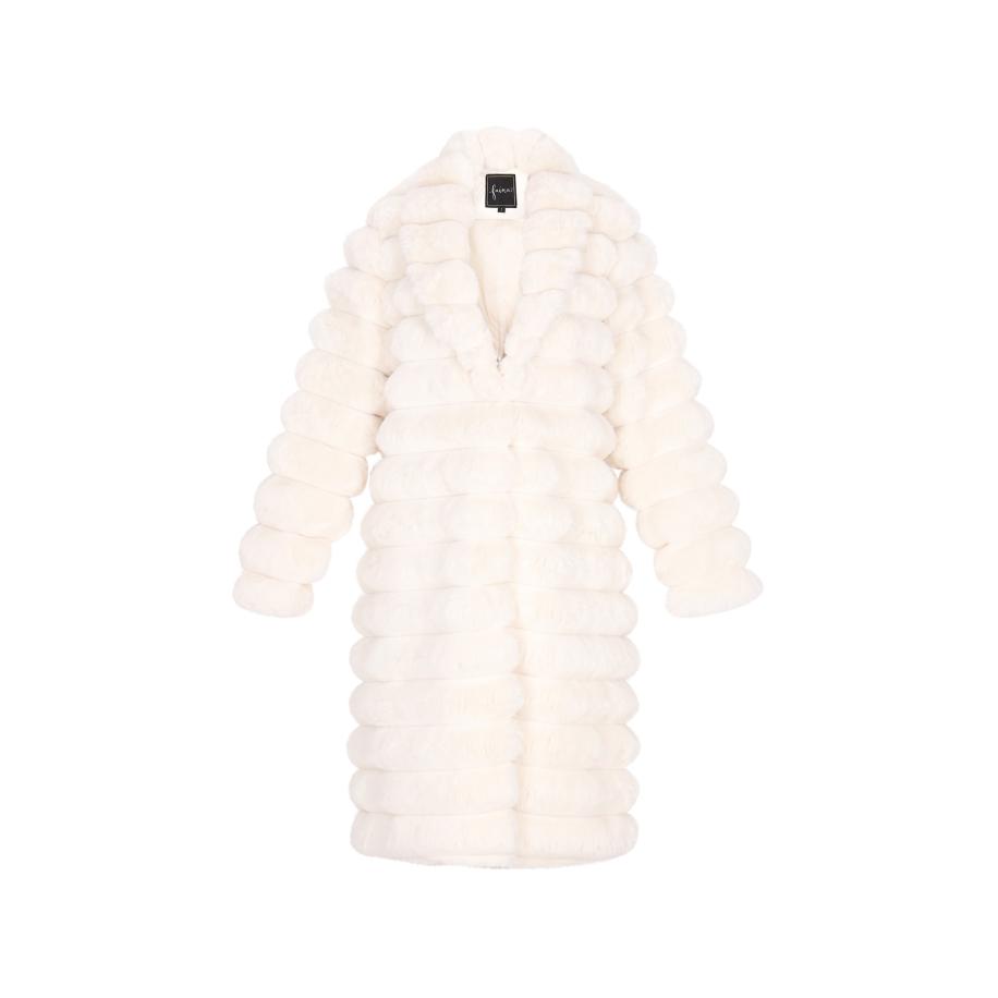 Faina faina Wintermantel offwhite -