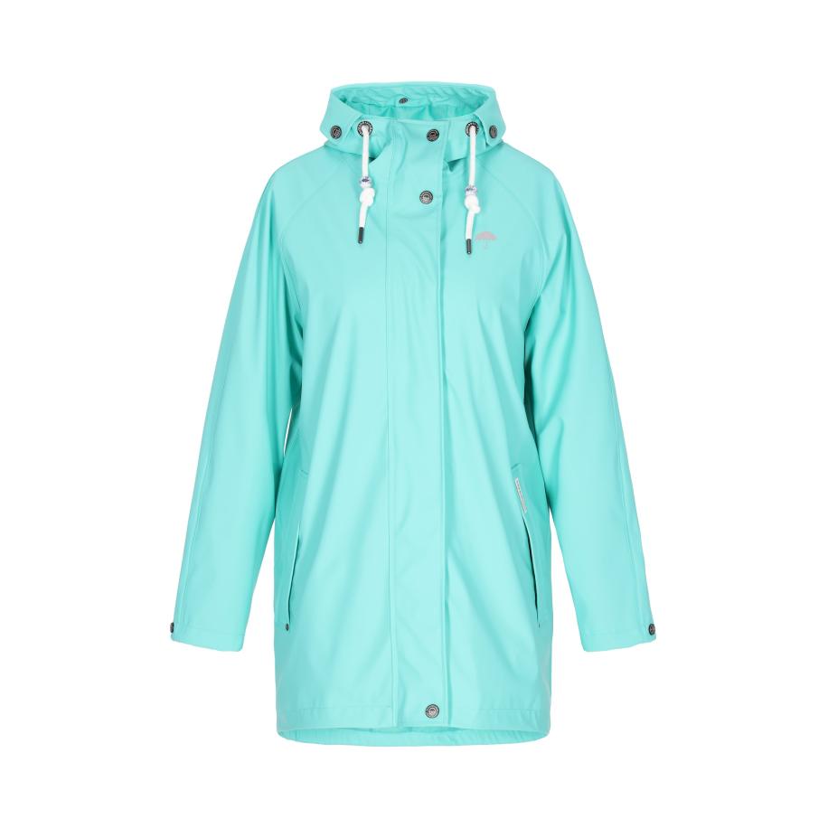 Schmuddelwedda Schmuddelwedda Functionele mantel turquoise -