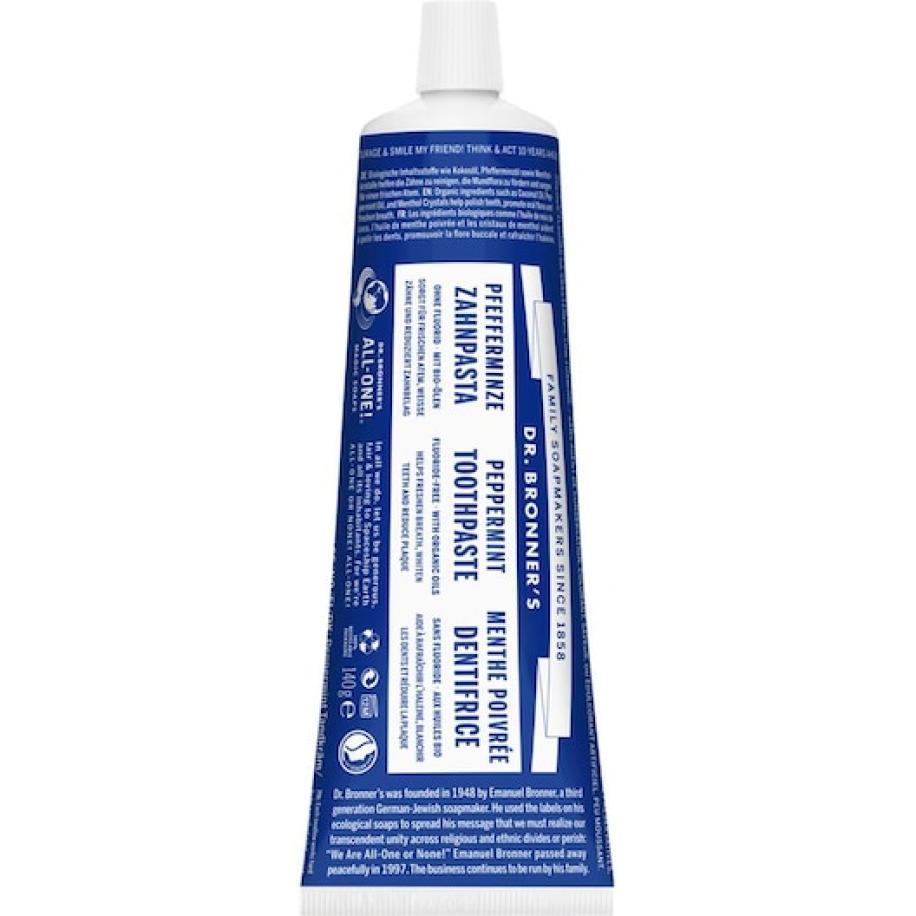 Dr. Bronner's Tandverzorging Pepermunt tandpasta Tandpasta Dames 105 ml