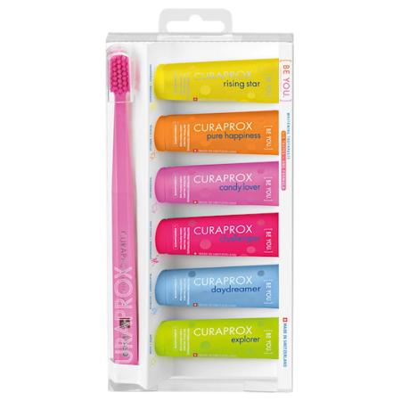 Curaprox Tandpasta [Be You.] Mixed Set Tandenborstels Unisex