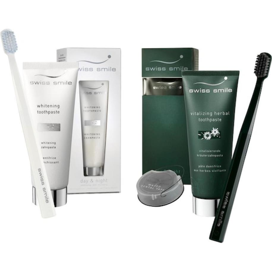 Swiss Smile Tandverzorging Day & Night Dental Beauty Kit Gezichtsverzorgingssets Unisex 150 ml