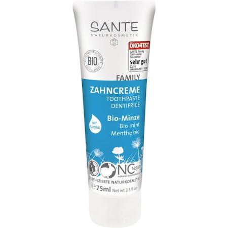 Sante Naturkosmetik Tandverzorging Toothpaste Organic Mint with fluoride Tandpasta Unisex 75 ml