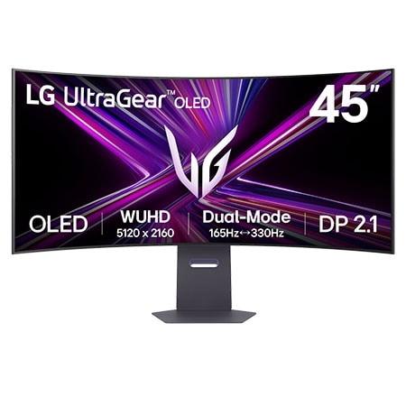 LG 45 UltraGear™ OLED Dual-Mode 5K2K Gaming Monitor - 240Hz - 45GX950A