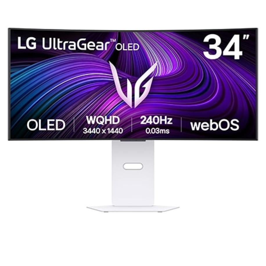LG 34 UltraGear™ OLED Smart Gaming Monitor - 240Hz Curved WQHD - 34GX90SA