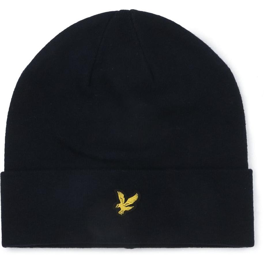 Lyle & Scott Muts Wol Blend Navy - Blauw