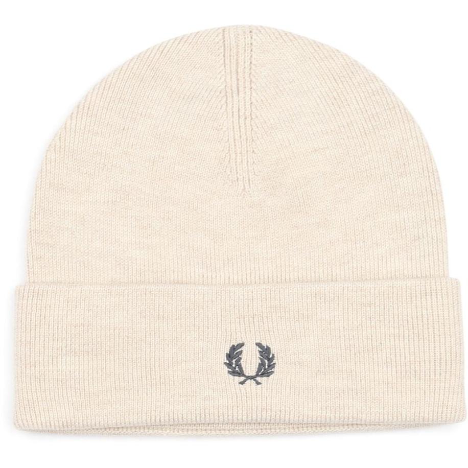 Fred Perry Muts Wol Blend Ecru - Bruin