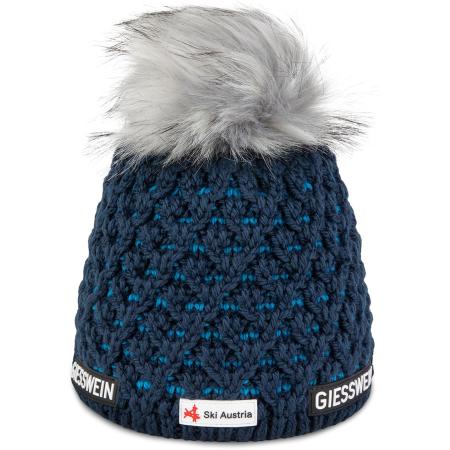Giesswein GIESSWEIN Muts Ski Austria Älplihorn aqua / donkerblauw / grijs