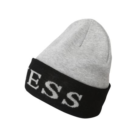 Guess GUESS Muts LOGO BEANIE grijs / zwart