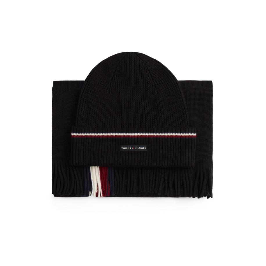 Tommy Hilfiger TOMMY HILFIGER Muts zwart / wit -