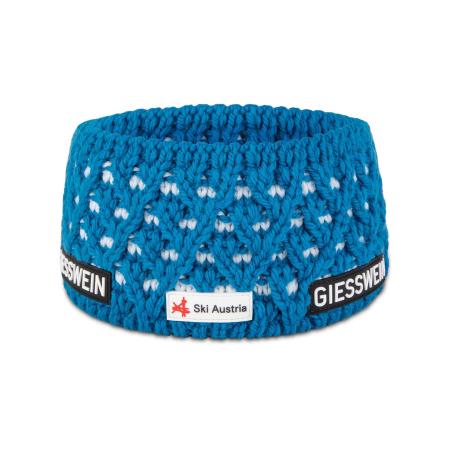 Giesswein GIESSWEIN Sporthoofdband Adelboden turquoise / zwart / wit