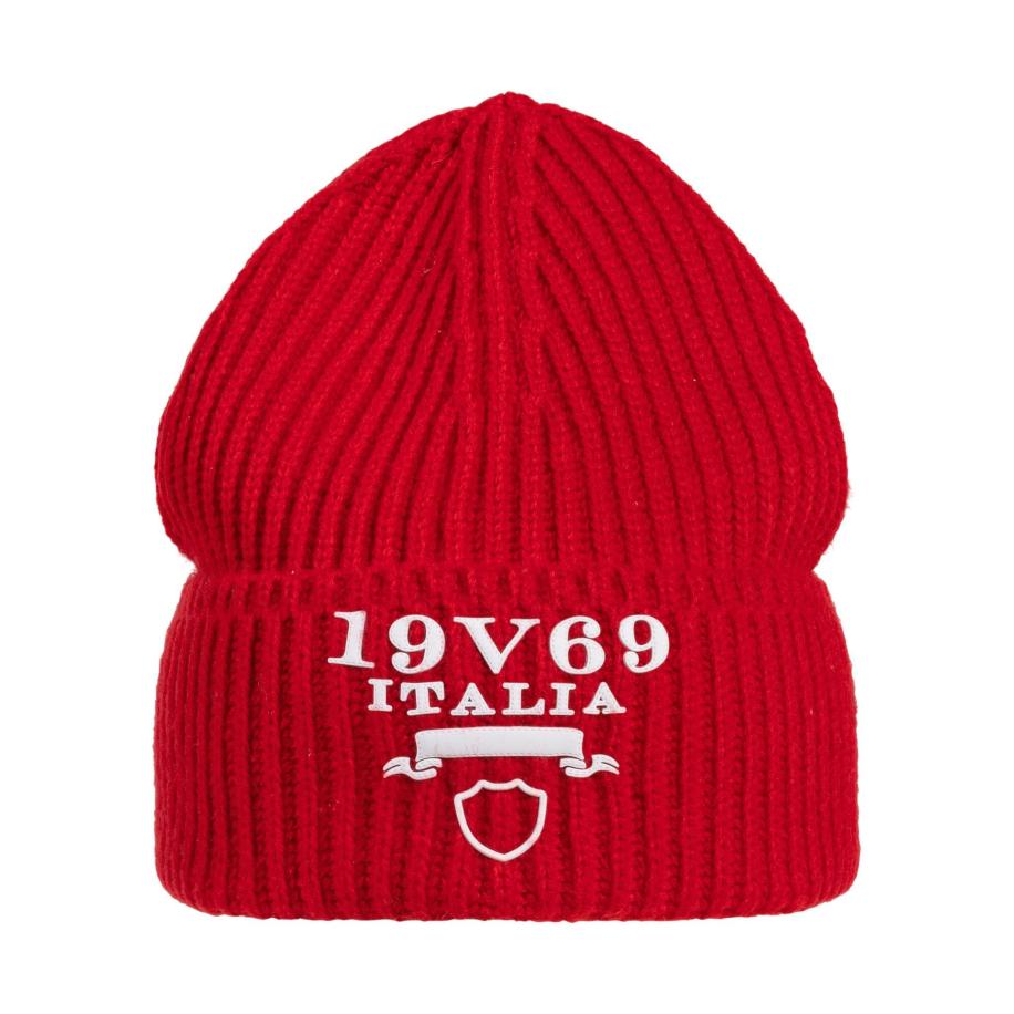 19V69 ITALIA 19V69 ITALIA Muts rood / wit -