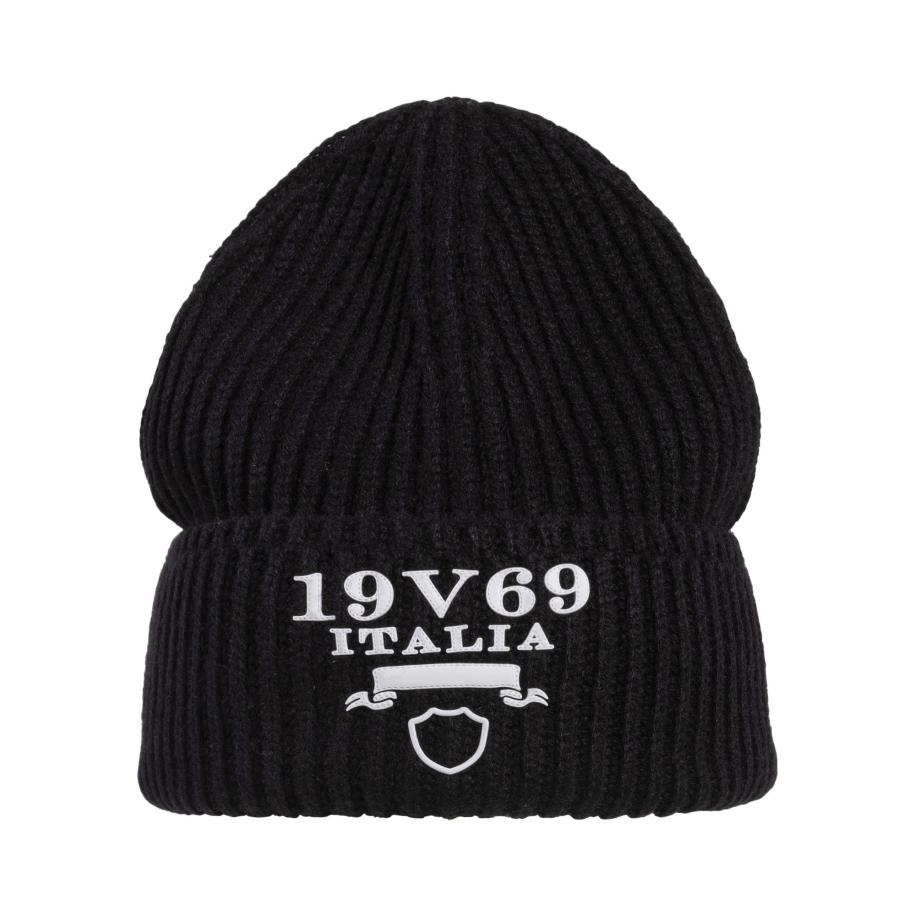 19V69 ITALIA 19V69 ITALIA Muts zwart / wit -