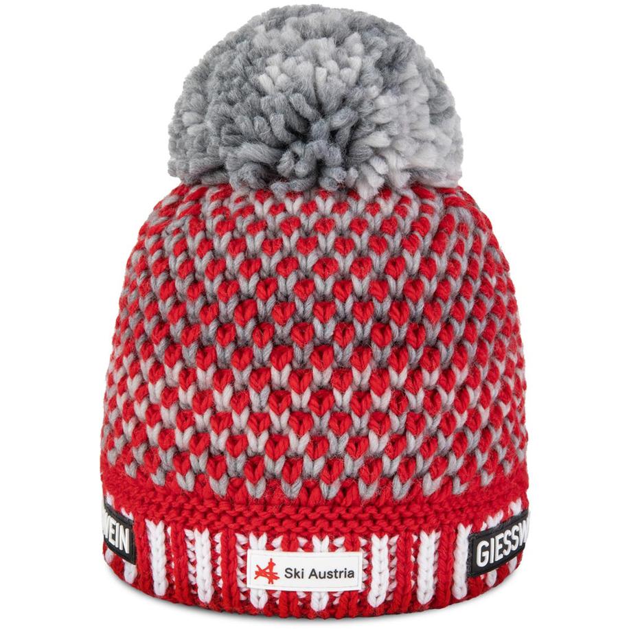 Giesswein GIESSWEIN Muts Laaxer Stökli gemengde kleuren / karmijnrood -