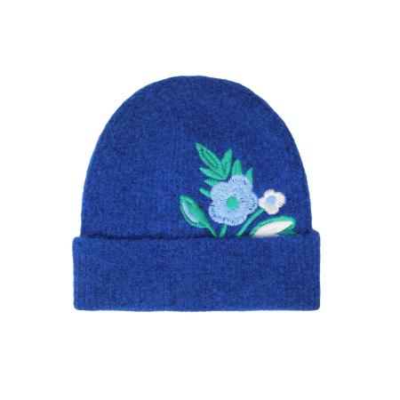 TATUUM Muts blauw gemêleerd