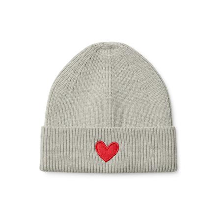 Vero Moda VERO MODA Muts lichtgrijs / rood