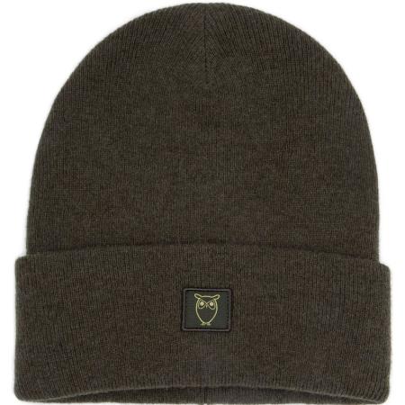 KnowledgeCotton Apparel Muts Wol Donkergroen -