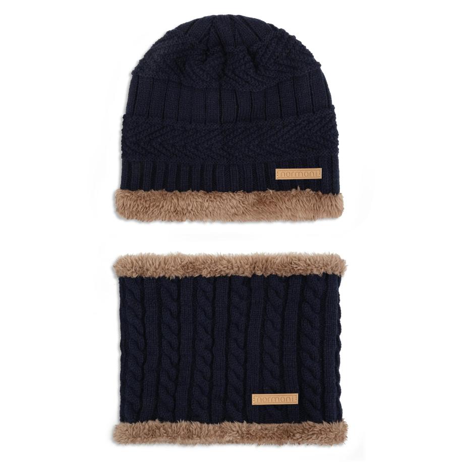 normani Muts Kebili marine / bruin Blauw