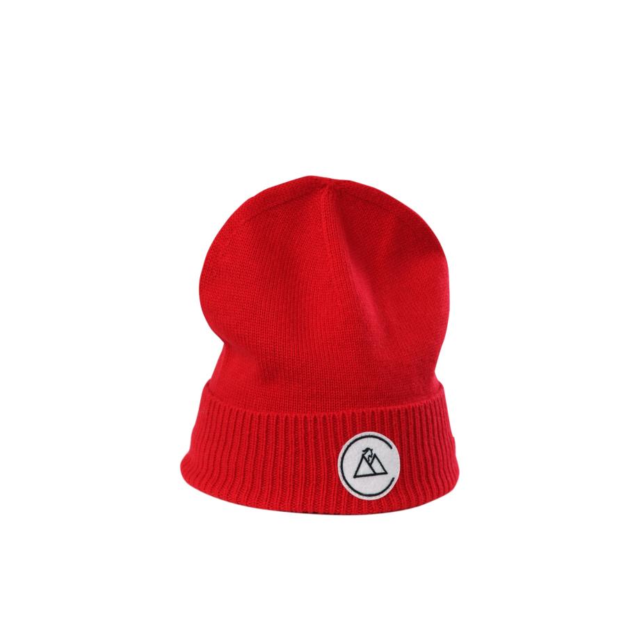 CASH-MERE.CH CASH-MERE.CH Muts rood / zwart / wit -