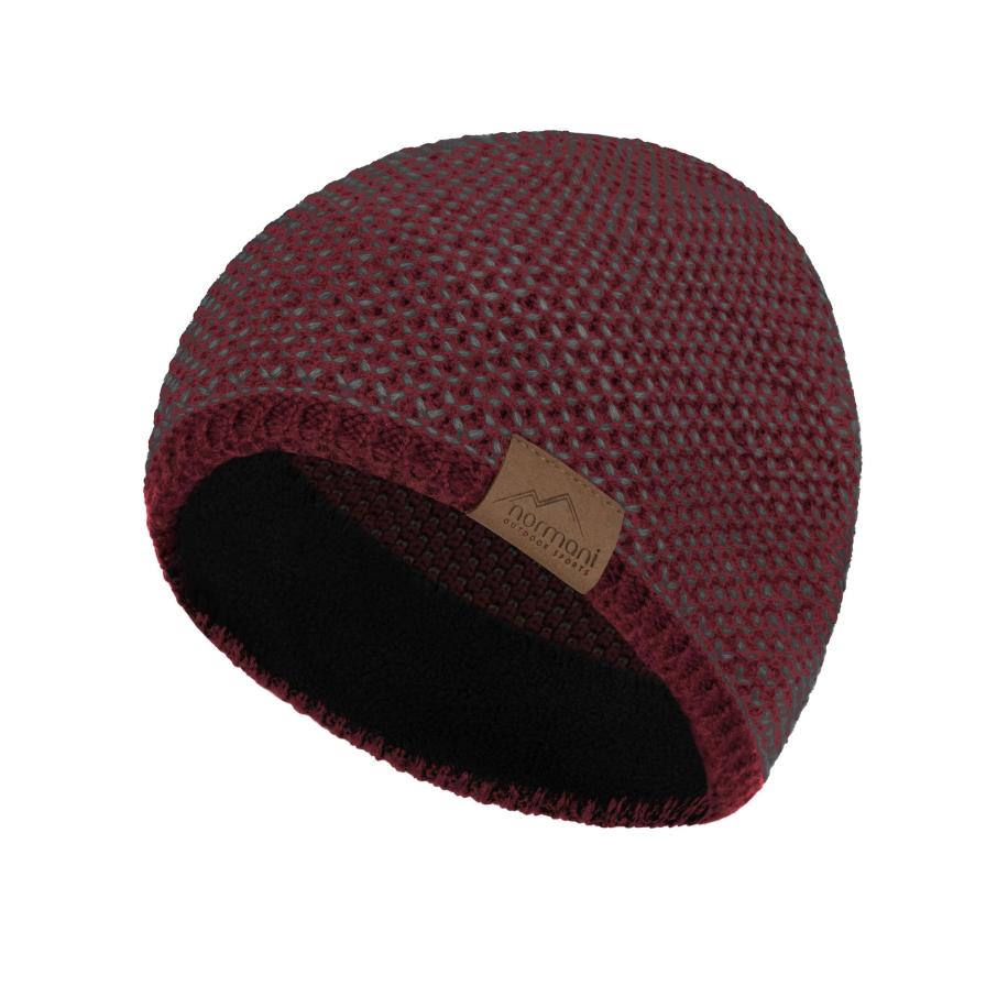 normani Muts Alvik grijs / rood Rood