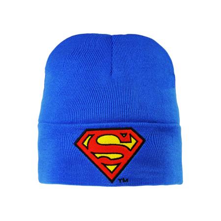 LOGOSHIRT Muts Superman – Logo blauw / geel / rood
